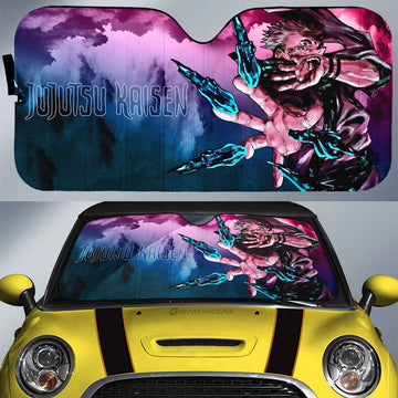 Ryoumen Sukuna Car Sunshade Collection - Gearcarcover - 1