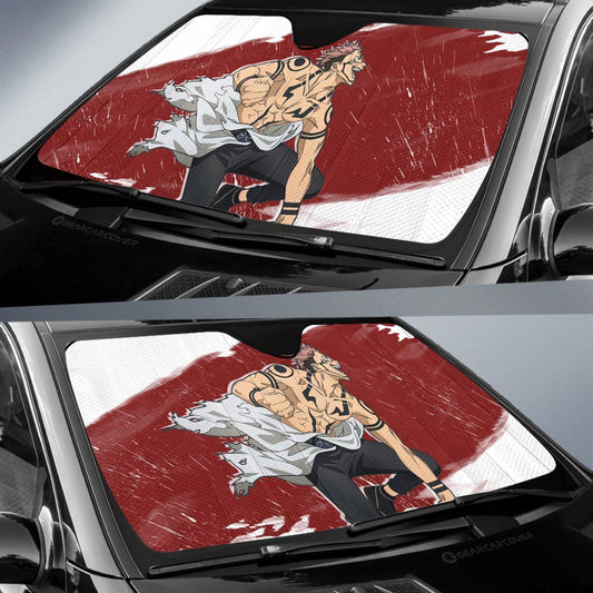 Ryoumen Sukuna Car Sunshade Custom Car Accessories - Gearcarcover - 2