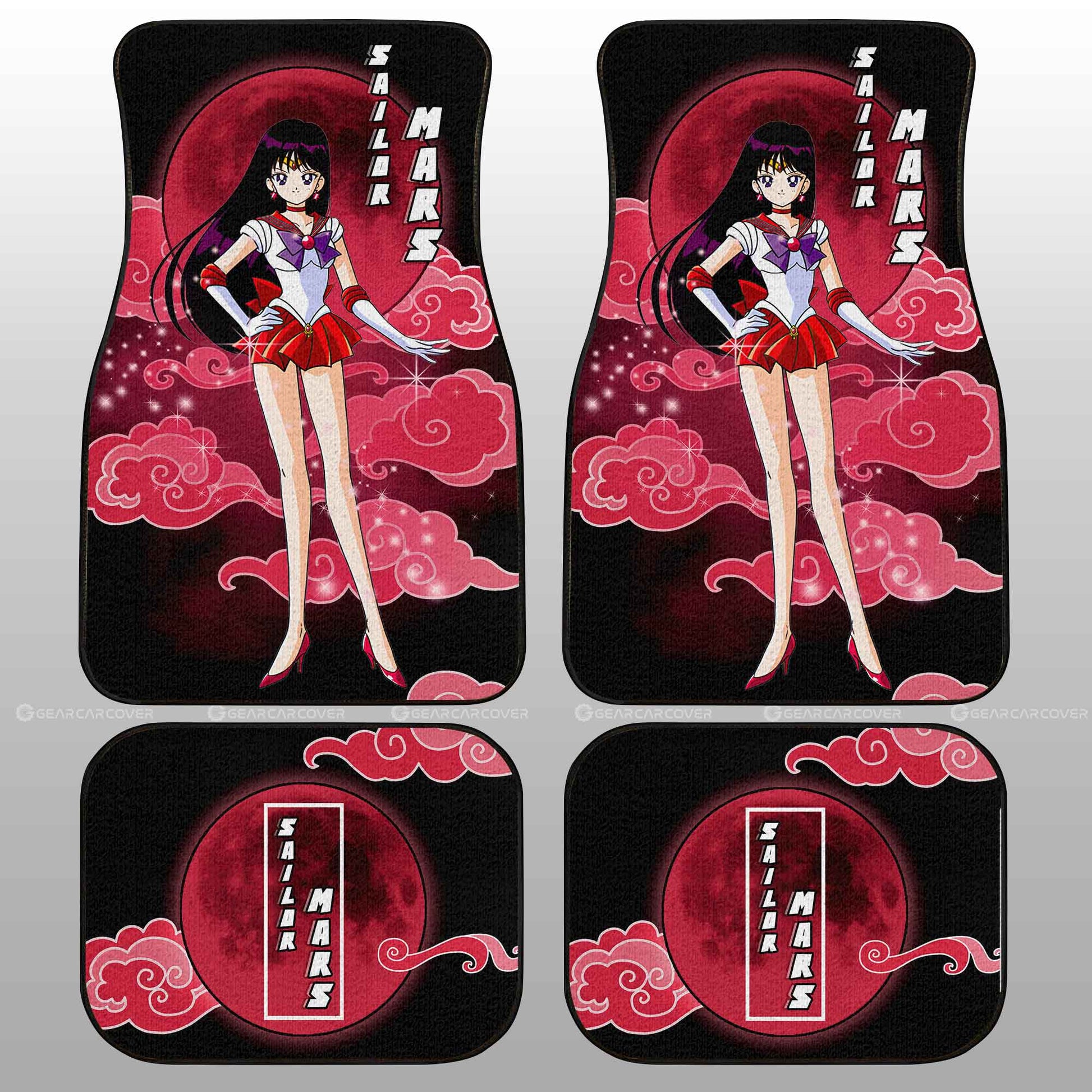 Sailor Mars Car Floor Mats Custom Car Interior Accessories - Gearcarcover - 2