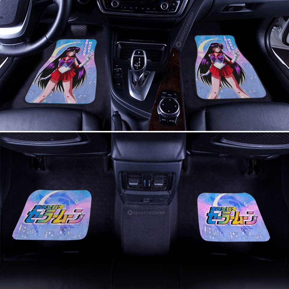 Sailor Mars Car Floor Mats Custom For Car Decoration - Gearcarcover - 3