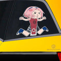 Sakura Hitting Glass Car Sticker Custom Naru Car Funny Accessories - Gearcarcover - 2