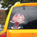 Sakura Hitting Glass Car Sticker Custom Naru Car Funny Accessories - Gearcarcover - 3