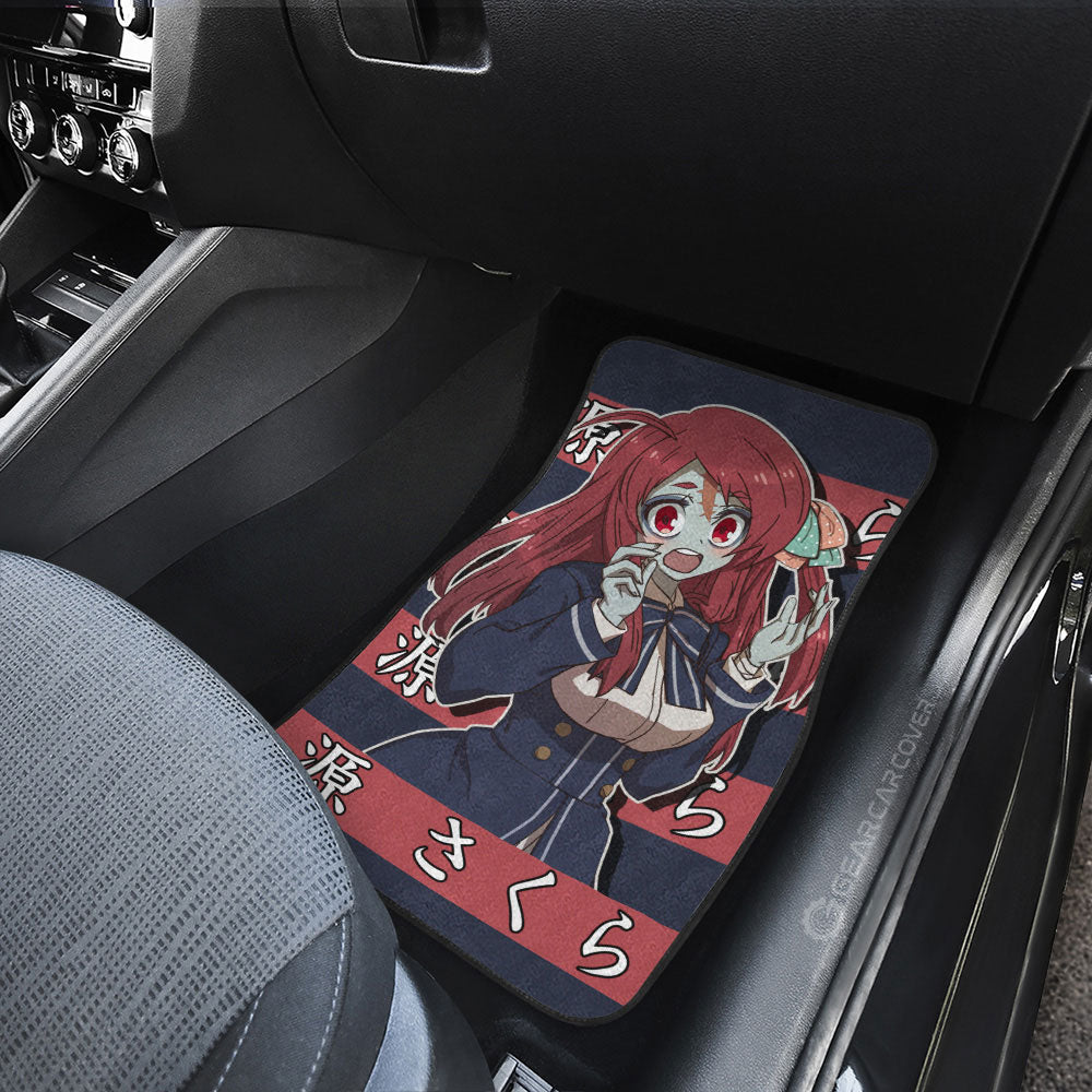 Sakura Minamoto Car Floor Mats Custom Anime Car Accessories - Gearcarcover - 3