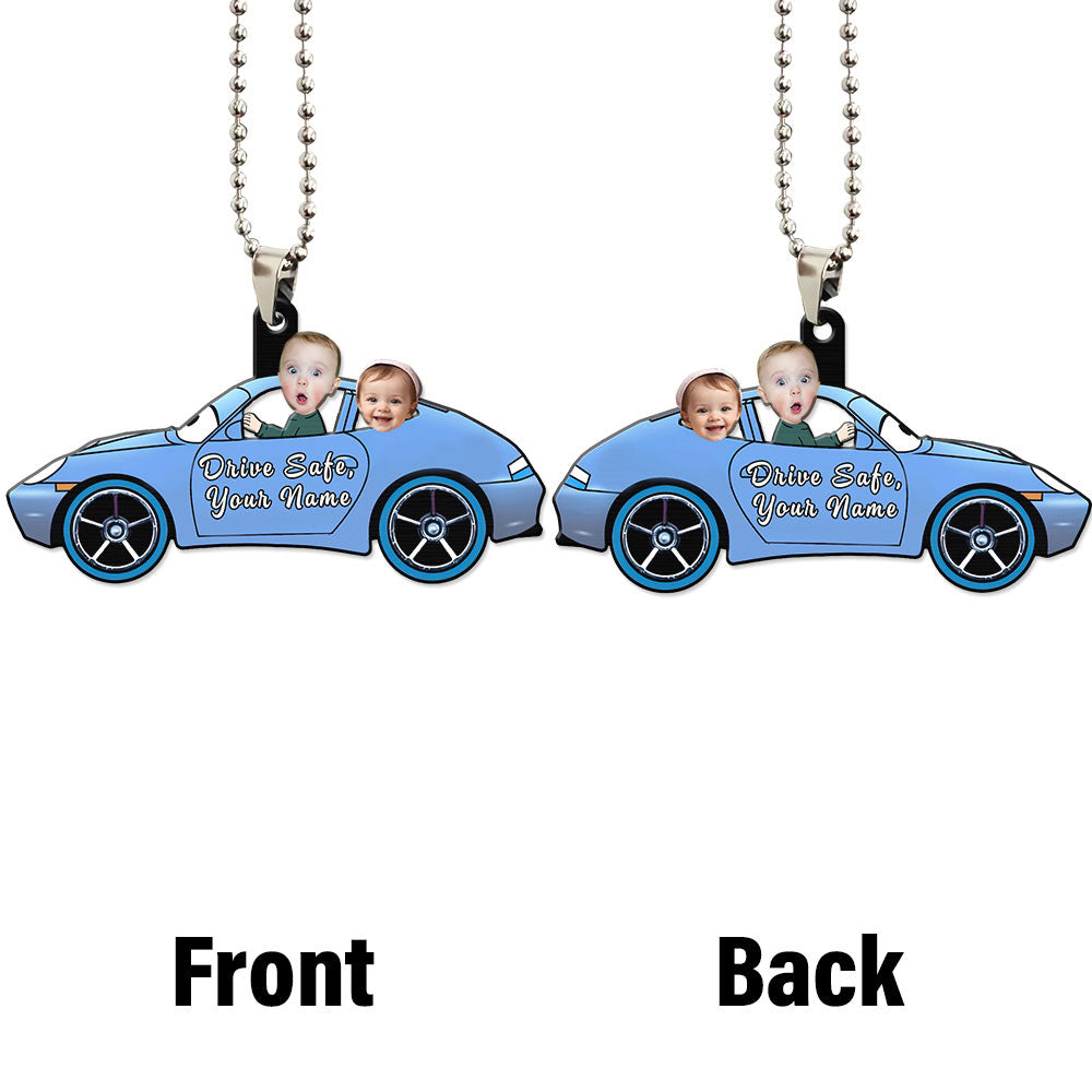 Sally Carrera Ornament Personalized Baby Face Collection - Gearcarcover - 4