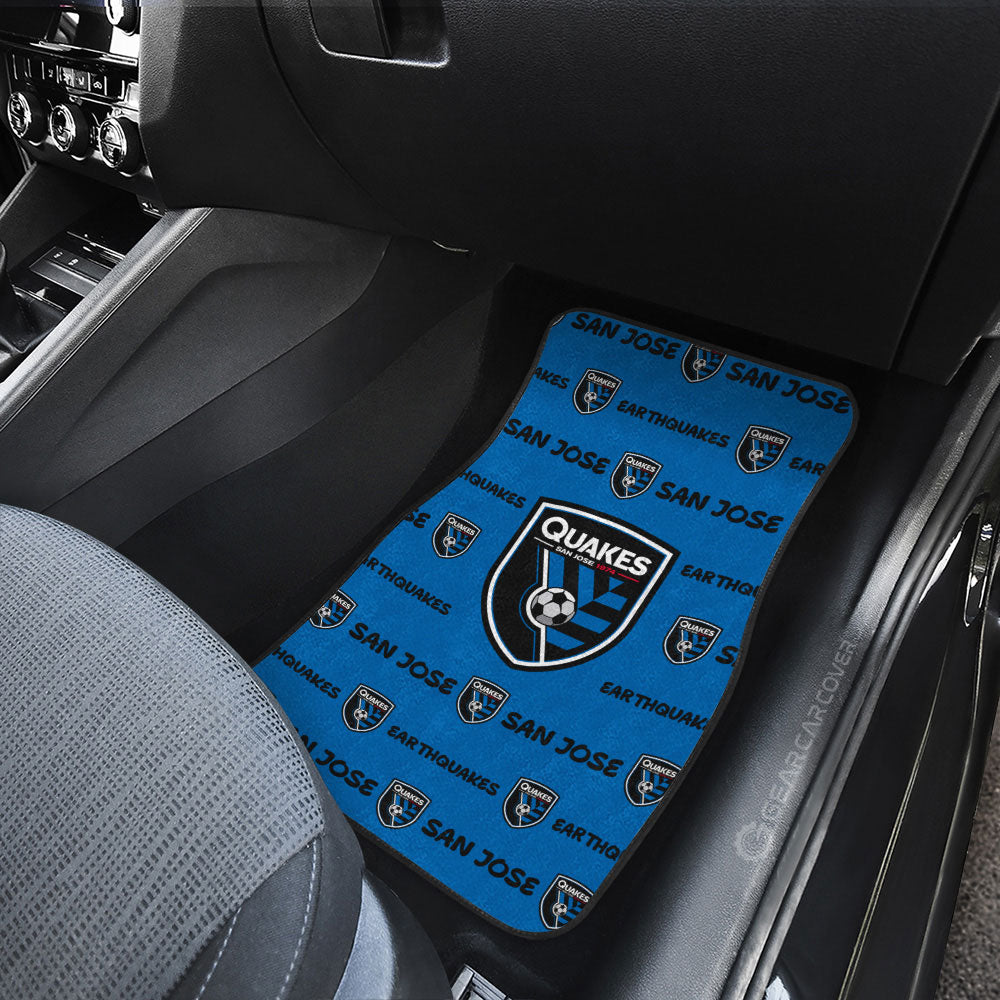 San Jose Earthquakes Car Floor Mats Sporty Team Collection - Gearcarcover - 3
