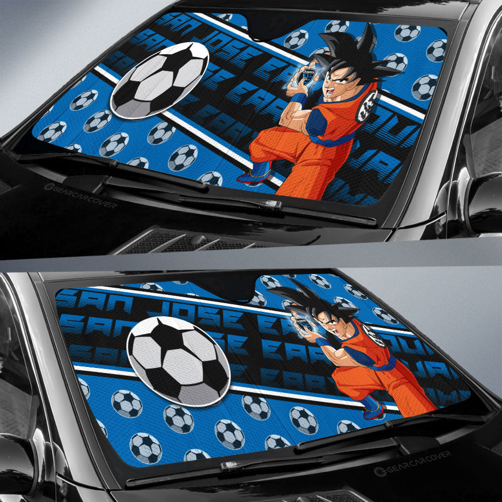 San Jose Earthquakes Car Sunshade Custom Car Interior Accessories - Gearcarcover - 2