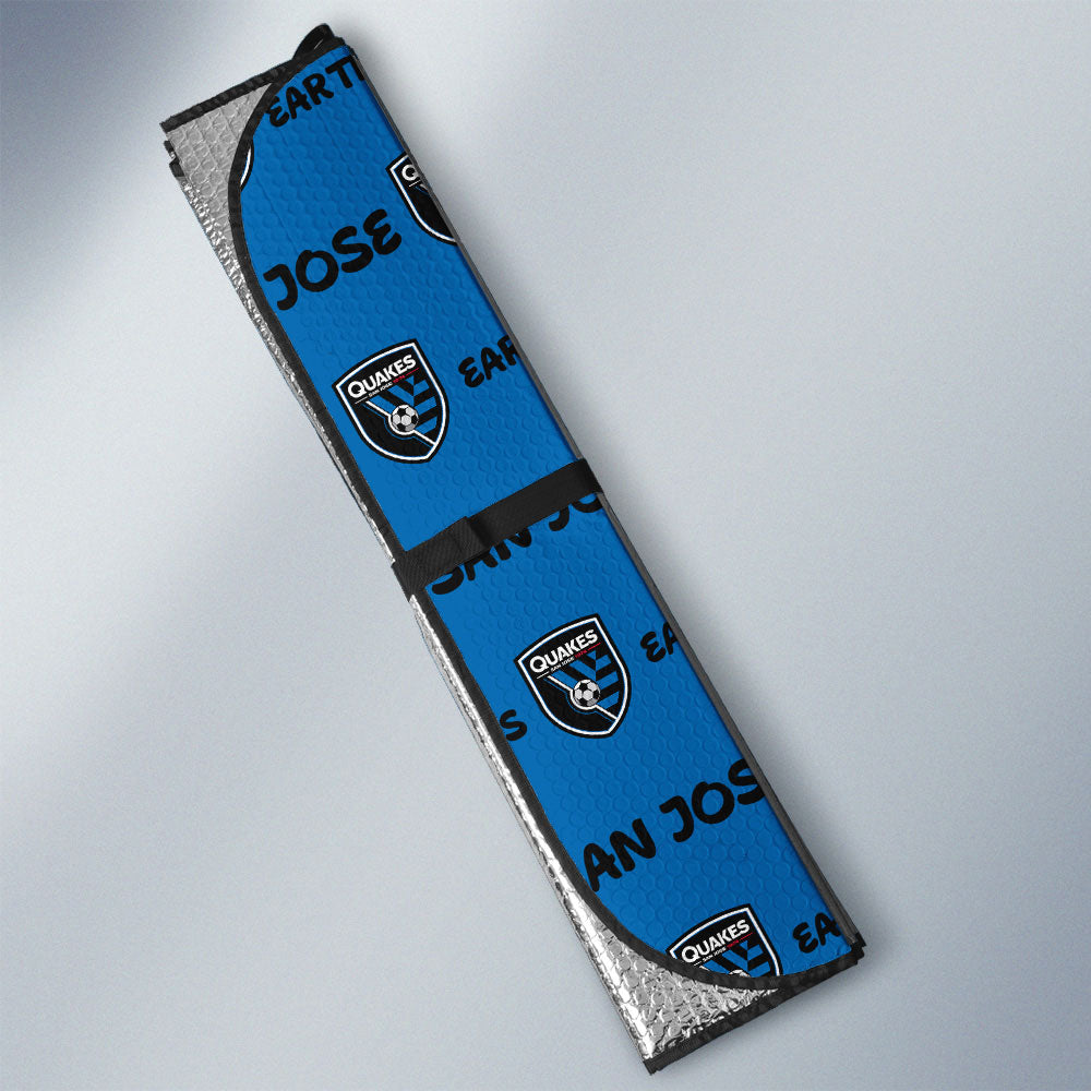 San Jose Earthquakes Car Sunshade Sporty Team Collection - Gearcarcover - 3