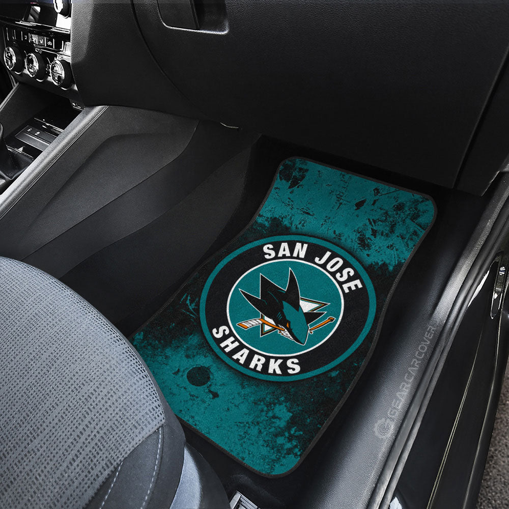 San Jose Sharks Car Floor Mats Custom Car Accessories - Gearcarcover - 3