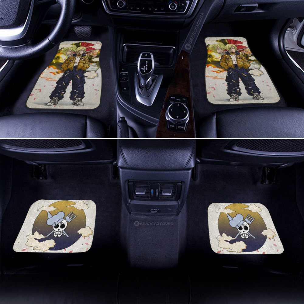 Sanji Car Floor Mats Anime Collection - Gearcarcover - 2