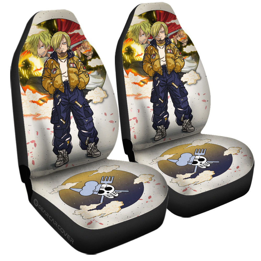 Sanji Car Seat Covers Anime Collection - Gearcarcover - 3