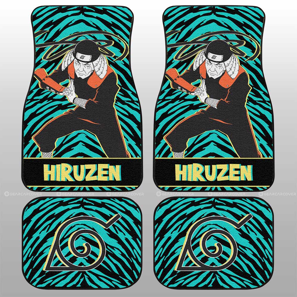 Sarutobi Hiruzen Car Floor Mats Custom - Gearcarcover - 1