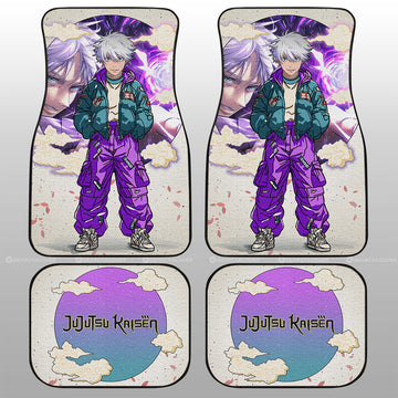 Satoru Gojo Car Floor Mats Anime Collection - Gearcarcover - 1