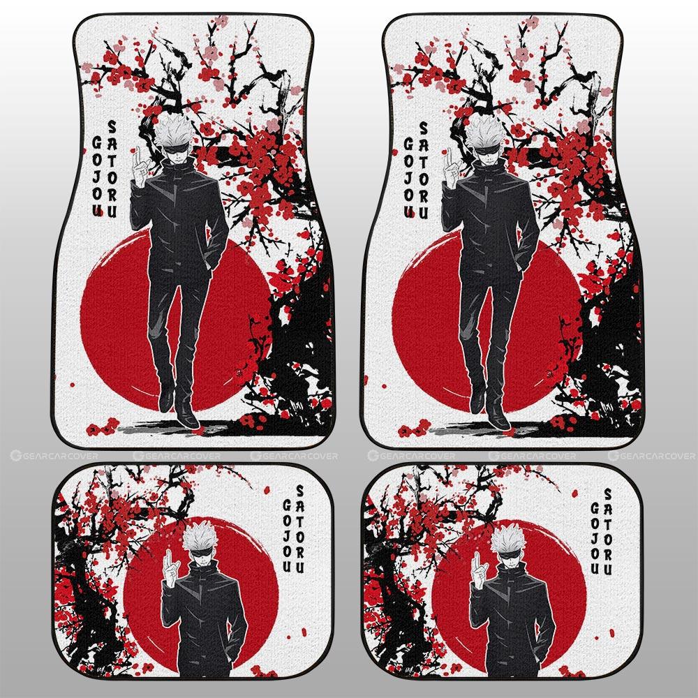 Satoru Gojo Car Floor Mats Custom Japan Style Bleach Car Interior Accessories - Gearcarcover - 2