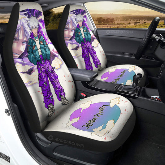 Satoru Gojo Car Seat Covers Anime Collection - Gearcarcover - 2