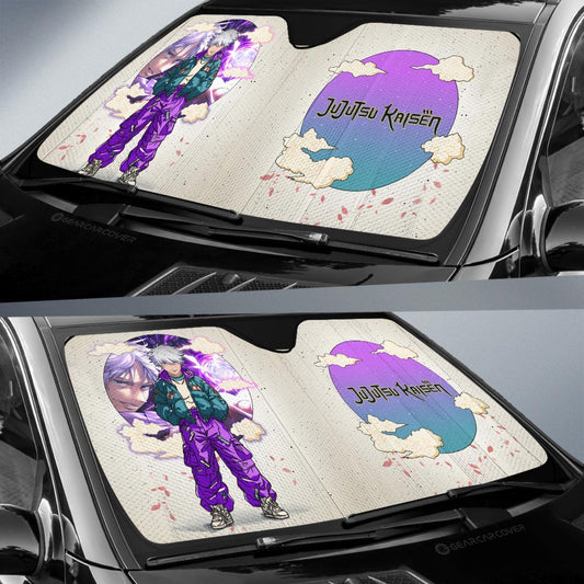 Satoru Gojo Car Sunshade Anime Collection - Gearcarcover - 2
