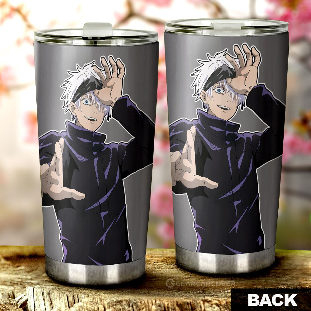 Satoru Gojo Tumbler Cup Custom Main Character - Gearcarcover - 3