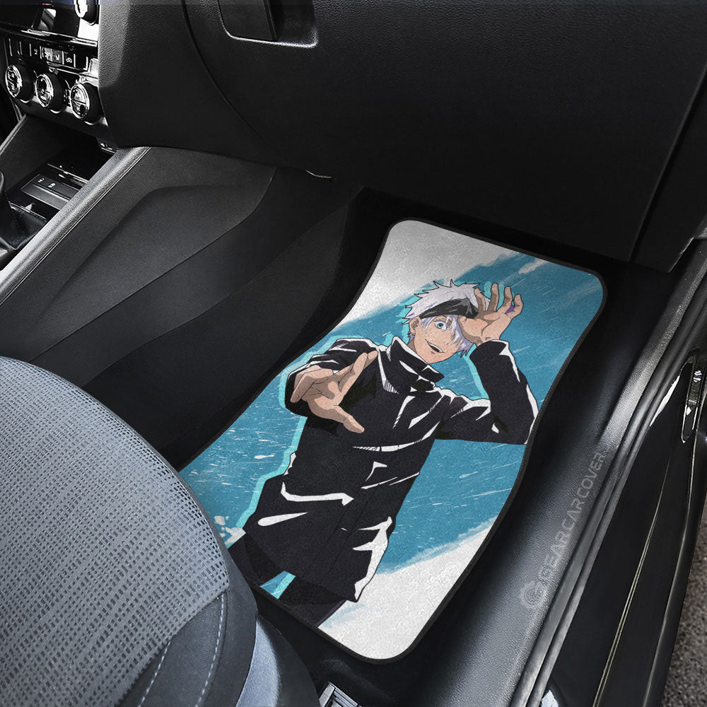 Satoru Gojou Car Floor Mats Custom Car Accessories - Gearcarcover - 3