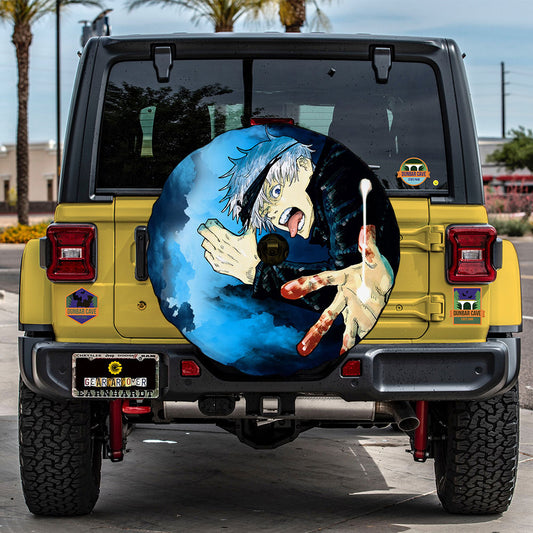 Satoru Gojou Spare Tire Covers Camera Hole Collection - Gearcarcover - 2