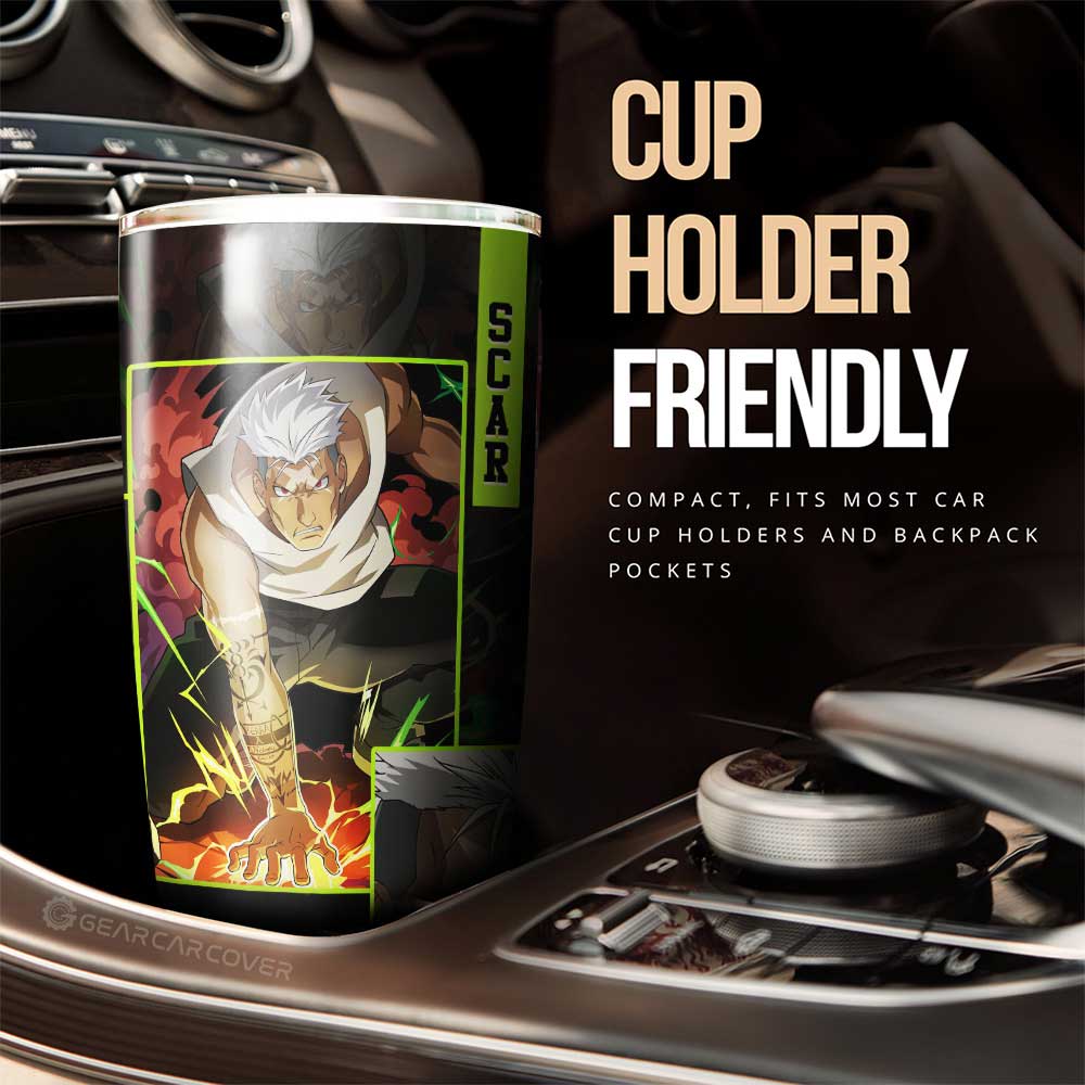 Scar Tumbler Cup Custom - Gearcarcover - 2