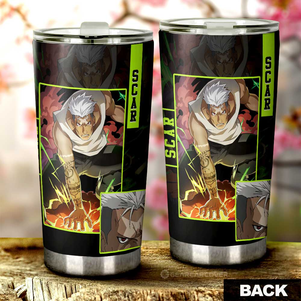 Scar Tumbler Cup Custom - Gearcarcover - 3