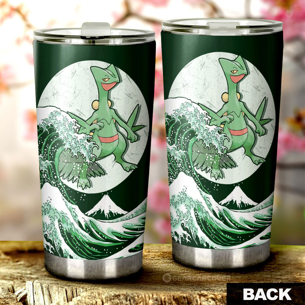 Sceptile Tumbler Cup Custom Pokemon Car Accessories - Gearcarcover - 2