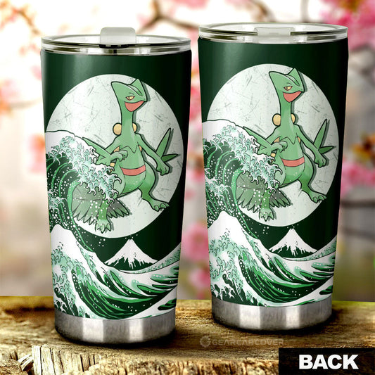 Sceptile Tumbler Cup Custom Pokemon Car Accessories - Gearcarcover - 2