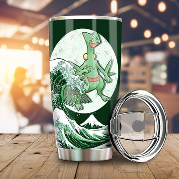 Sceptile Tumbler Cup Custom Pokemon Car Accessories - Gearcarcover - 1