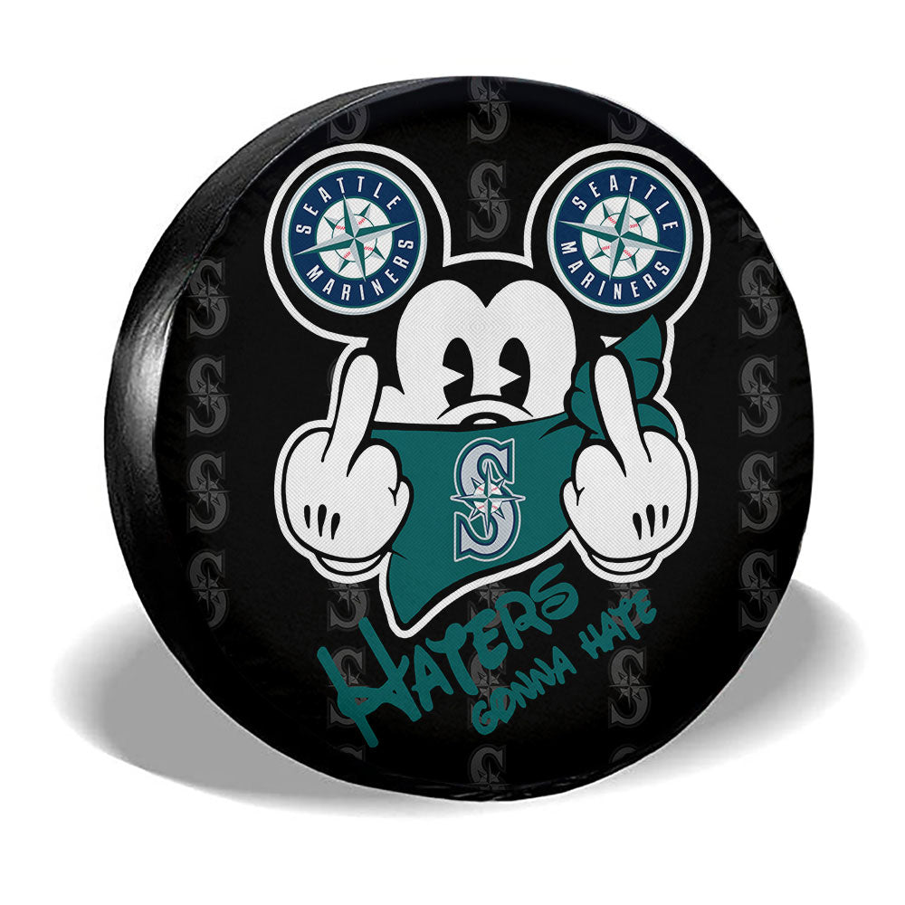 Seattle Mariners Spare Tire Covers Custom Car Accessories - Gearcarcover - 3