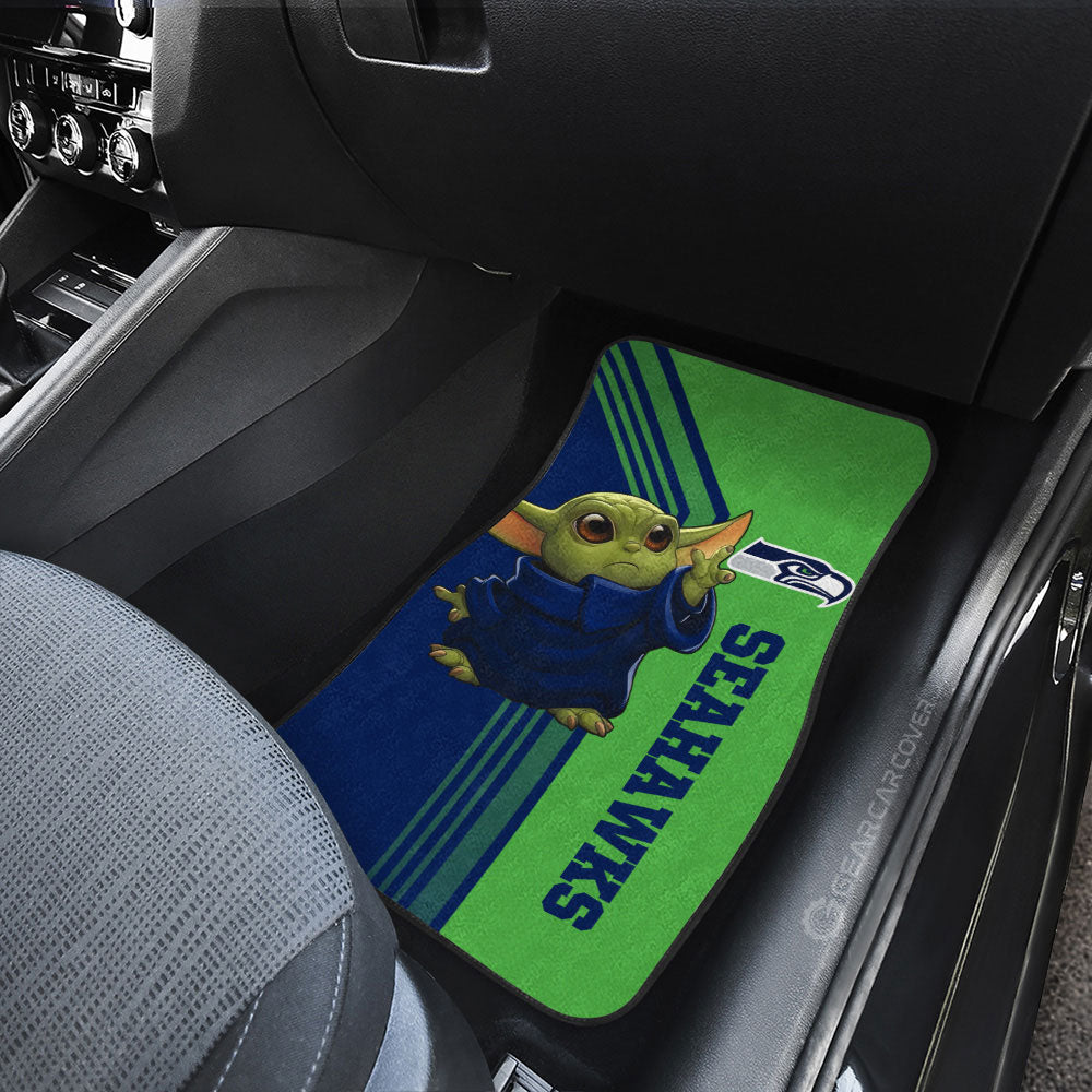 Seattle Seahawks Car Floor Mats Custom Car Accessories - Gearcarcover - 3