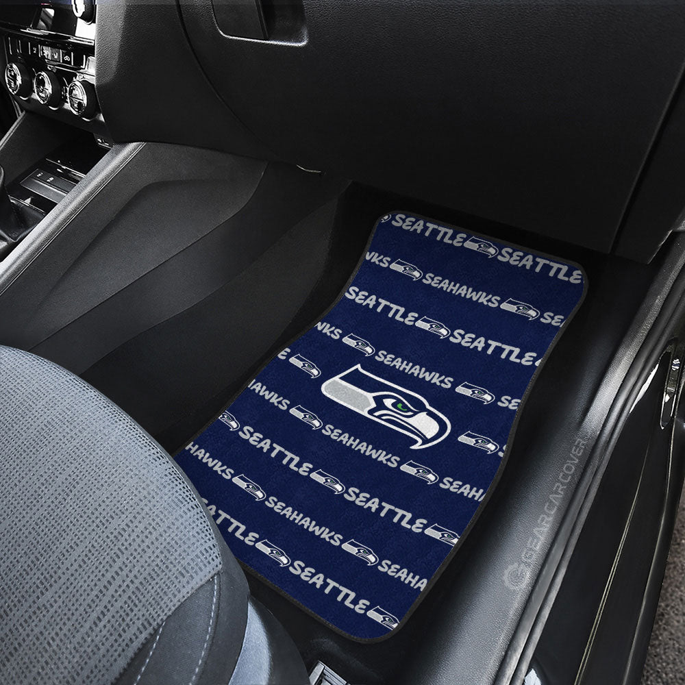 Seattle Seahawks Car Floor Mats Sporty Team Collection - Gearcarcover - 3