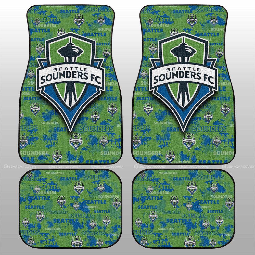 Seattle Sounders FC Car Floor Mats Custom Car Accessories - Gearcarcover - 1