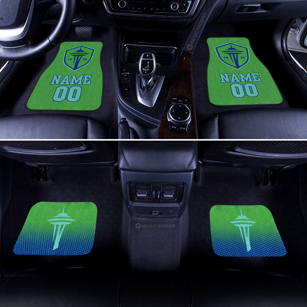 Seattle Sounders FC Car Floor Mats Sporty Team Collection - Gearcarcover - 2