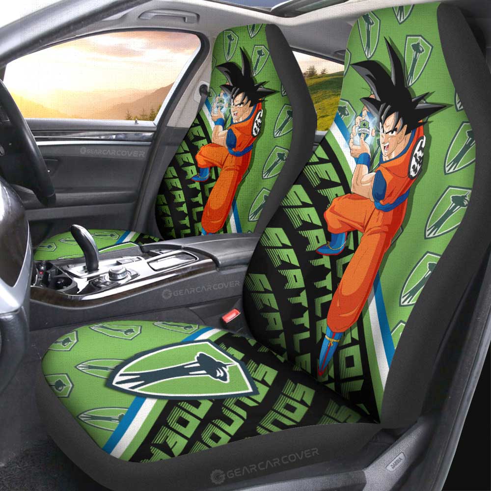 Seattle Sounders FC Car Seat Covers Goku Car Accessories For Fans - Gearcarcover - 2
