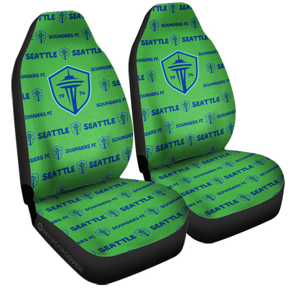 Seattle Sounders FC Car Seat Covers Sporty Team Collection - Gearcarcover - 3
