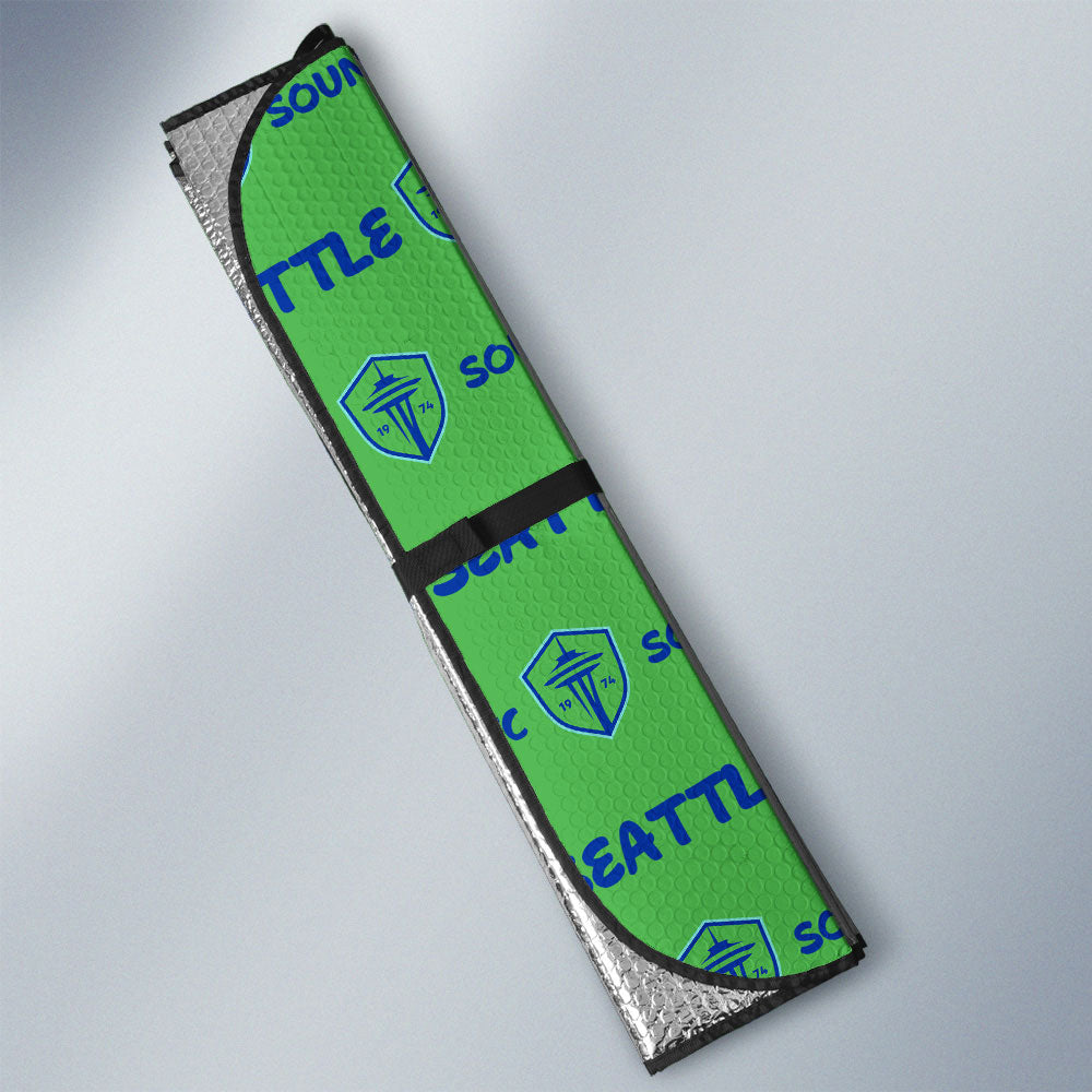 Seattle Sounders FC Car Sunshade Sporty Team Collection - Gearcarcover - 3