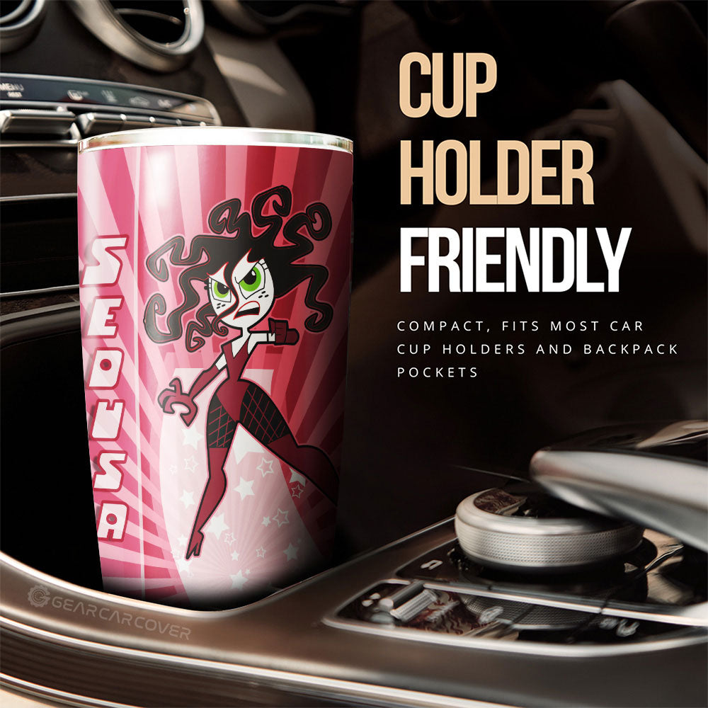 Sedusa The Powerpuff Girls Tumbler Cup Custom Car Accessories - Gearcarcover - 3
