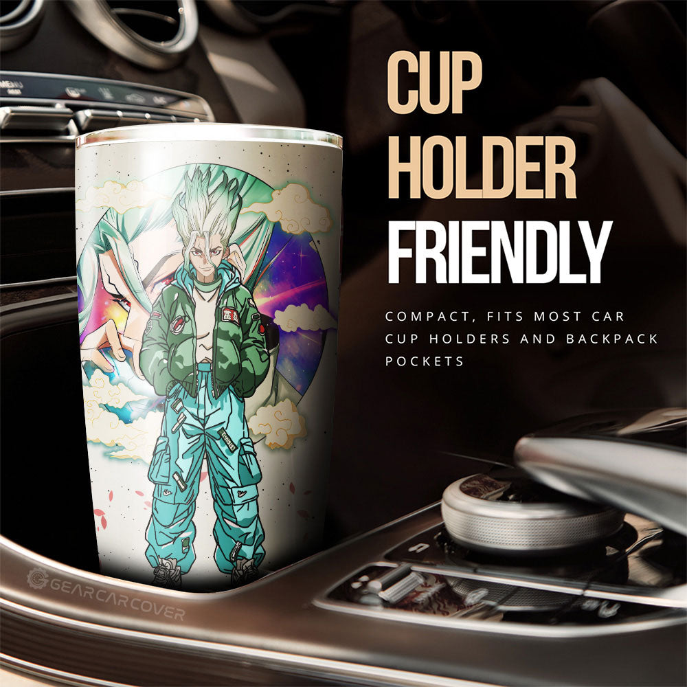 Senku Ishigami Tumbler Cup Anime Collection - Gearcarcover - 3