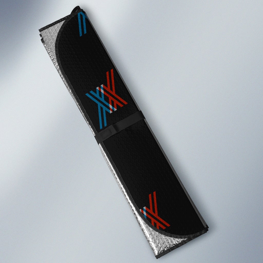 Sexy Girl Code:002 Zero Two Car Sunshade Custom - Gearcarcover - 3