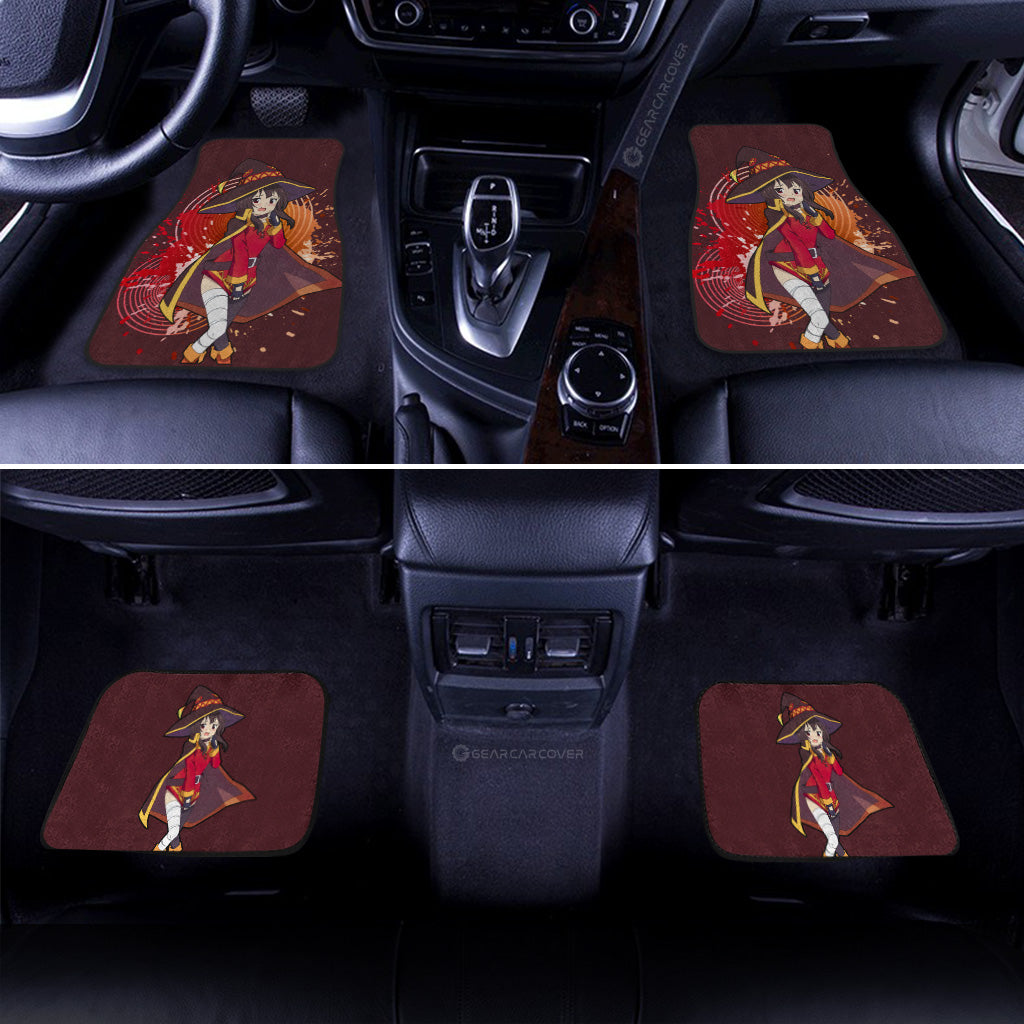 Sexy Girl Megumin Car Floor Mats Custom Car Accessories - Gearcarcover - 3