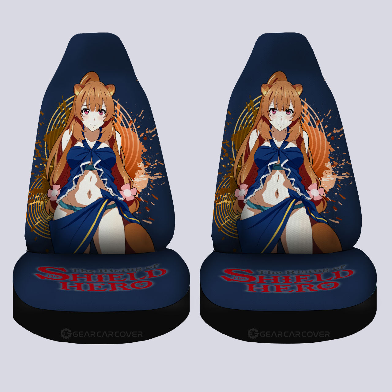 Sexy Girl Raphtalia Car Seat Covers Custom Shield Hero Car Accessories - Gearcarcover - 4