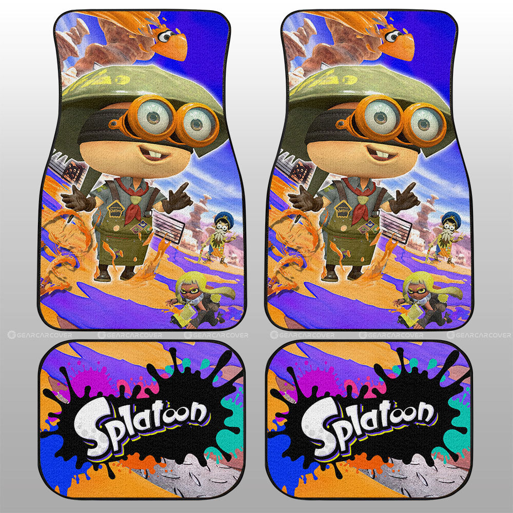 Sheldon Splatoon Car Floor Mats Custom Car Accessories - Gearcarcover - 1