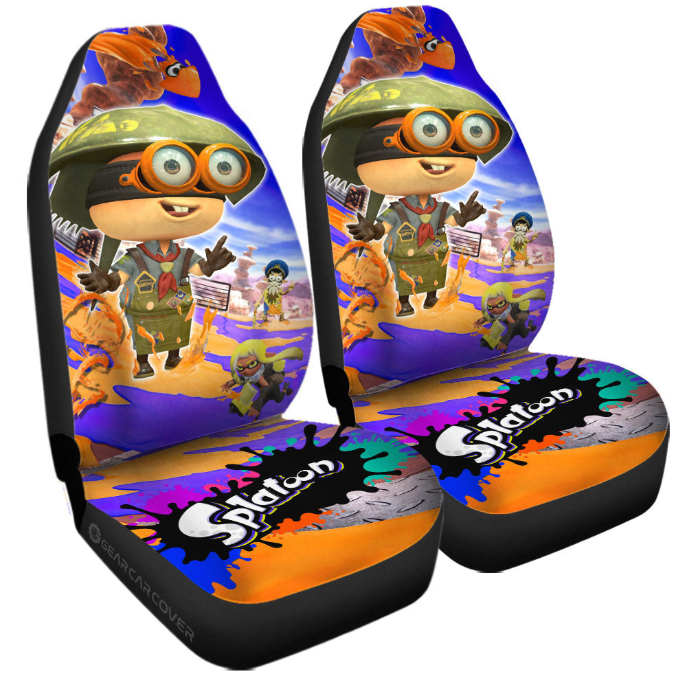 Sheldon Splatoon Car Seat Covers Custom Car Accessories - Gearcarcover - 3
