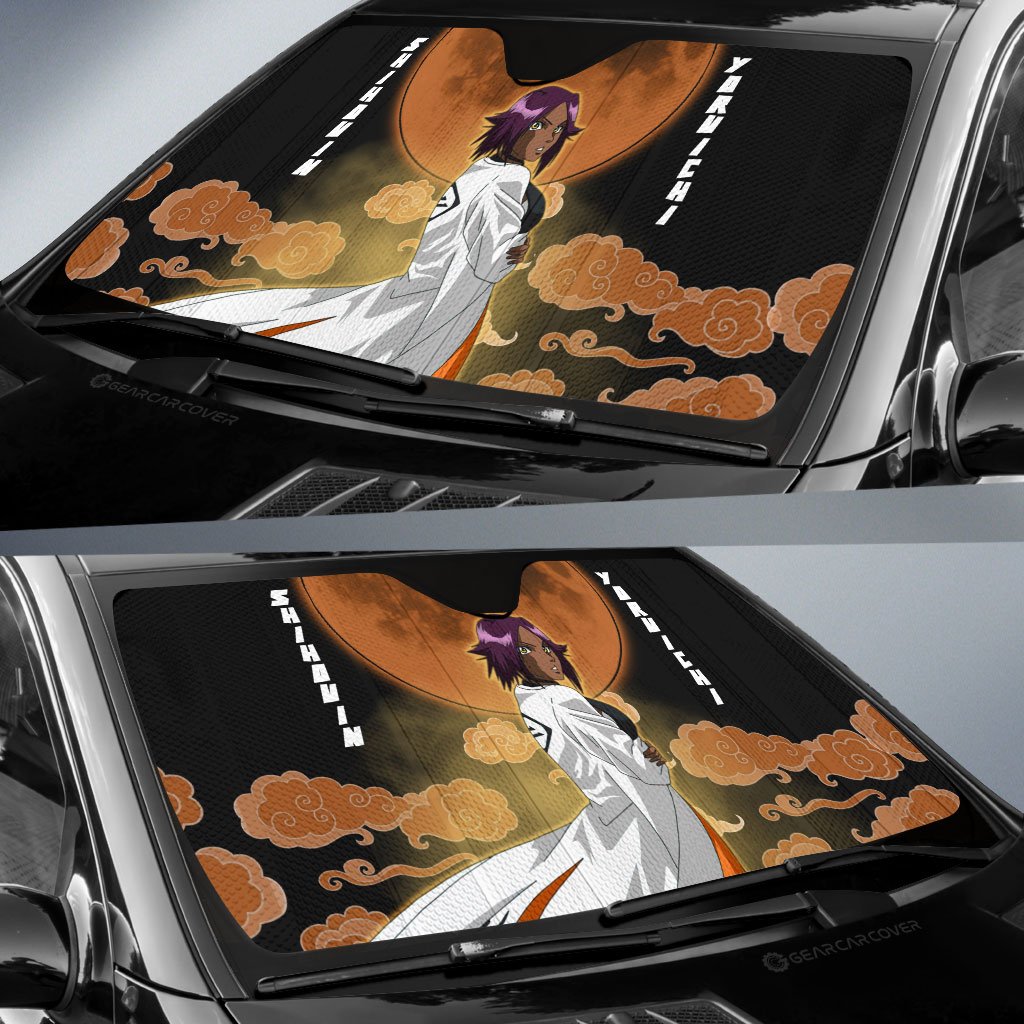 Shihouin Yoruichi Car Sunshade Custom Bleach Car Accessories - Gearcarcover - 2