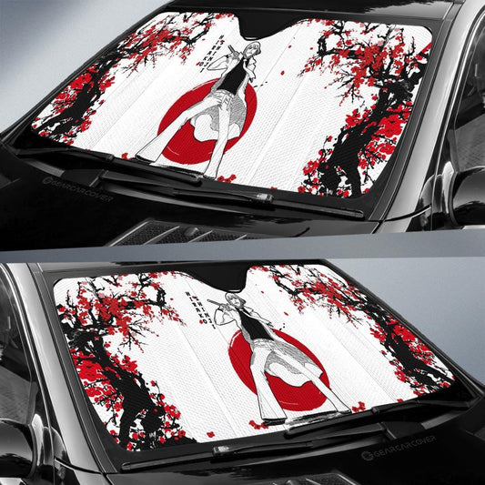 Shinji Hirako Car Sunshade Custom Janpan Style Bleach Car Accessories - Gearcarcover - 2