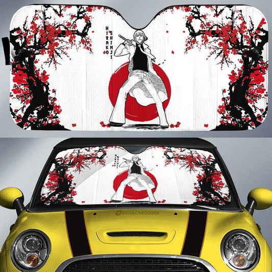 Shinji Hirako Car Sunshade Custom Janpan Style Bleach Car Accessories - Gearcarcover - 1