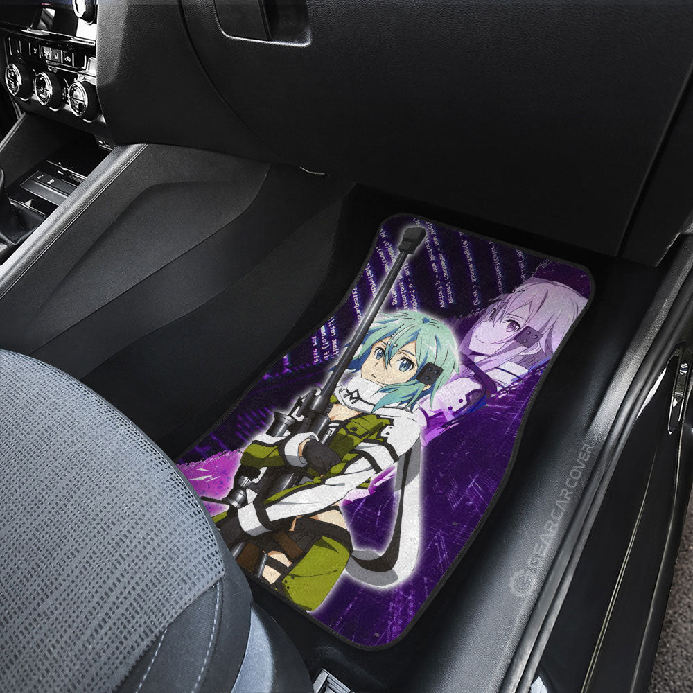 Shino Asada (Sinon) Car Floor Mats Custom - Gearcarcover - 3