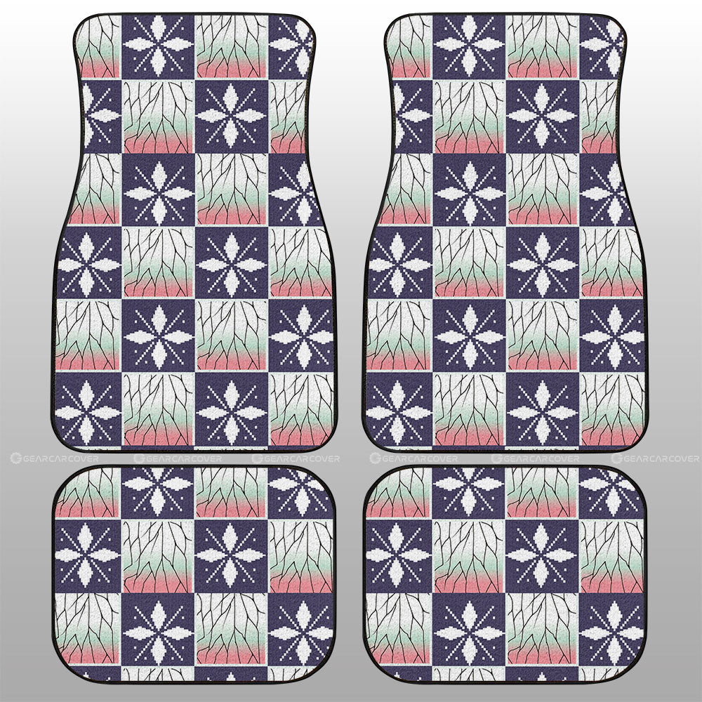 Shinobu Kocho Car Floor Mats Custom Anime Car Accessories - Gearcarcover - 1