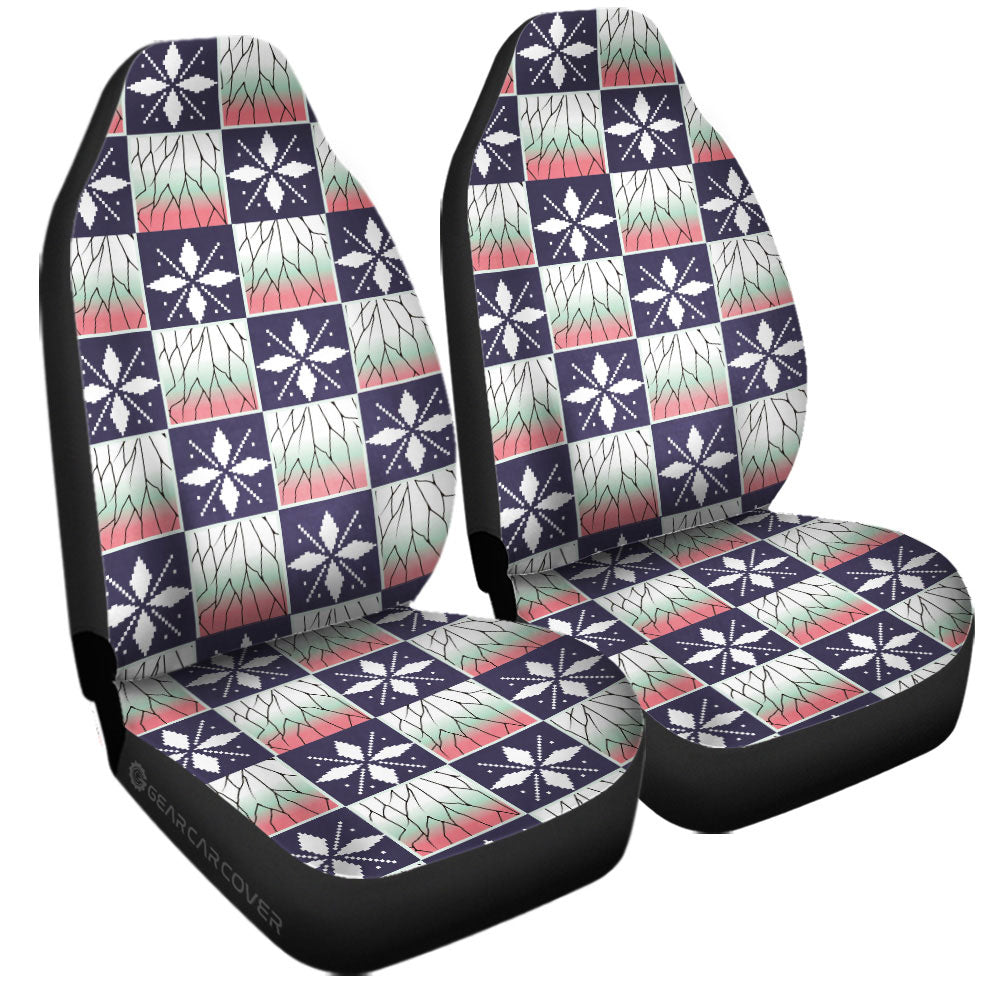 Shinobu Kocho Car Seat Covers Custom Anime Car Accessories - Gearcarcover - 3