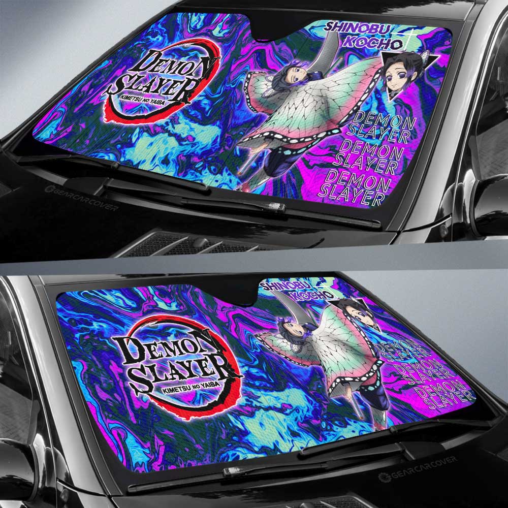 Shinobu Kocho Car Sunshade Custom Car Accessories - Gearcarcover - 2