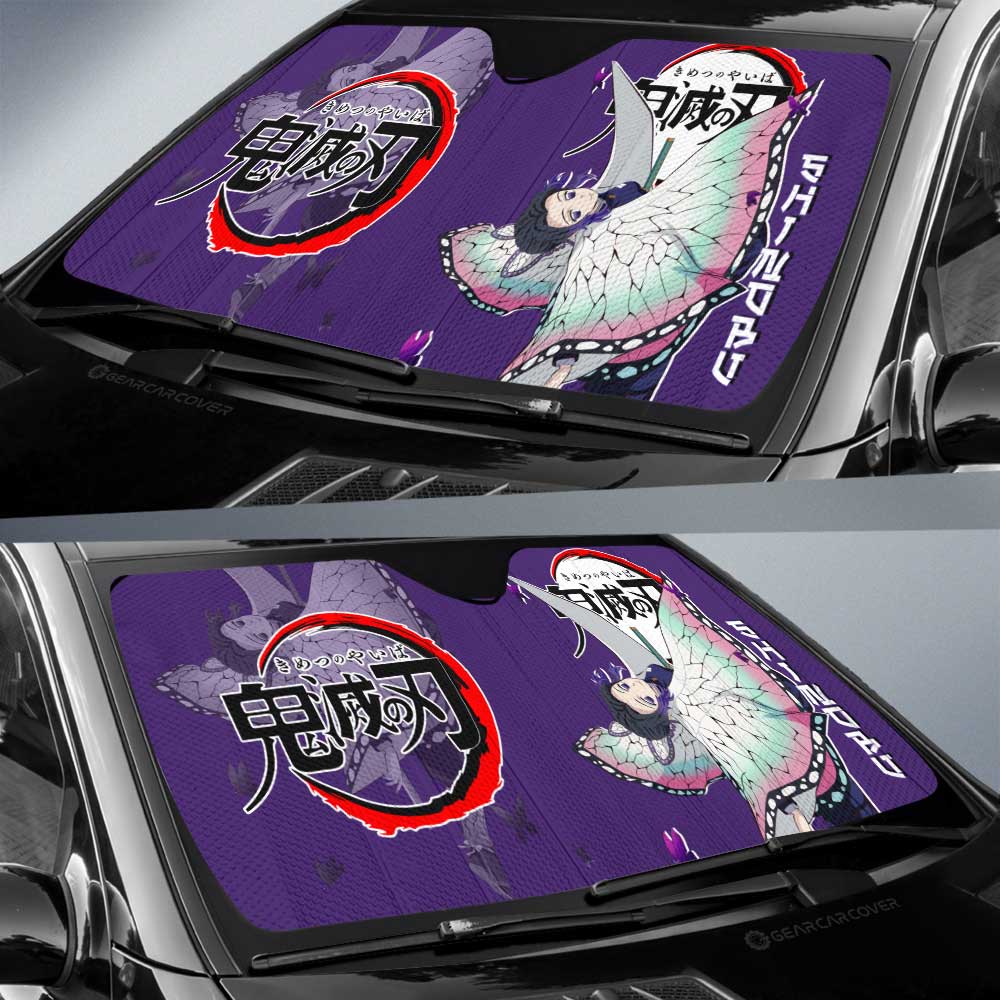 Shinobu Kochou Car Sunshade Custom Car Accessories - Gearcarcover - 2